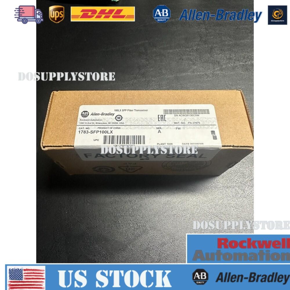 Allen-Bradley 1783-SFP100LX - 100LX SFP Fiber Transceiver New Factory Seal