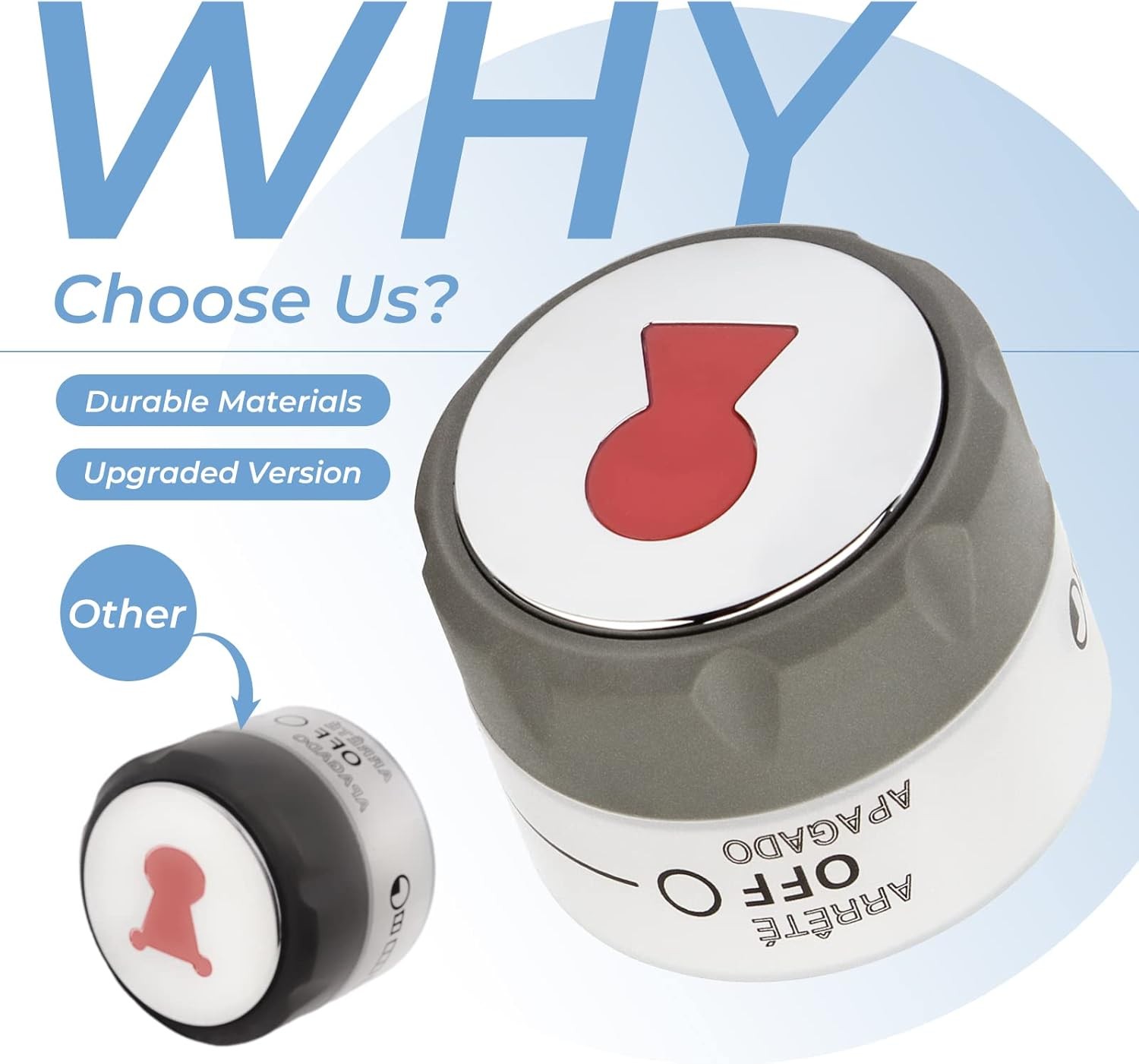 91538 Control Knobs Compatible with Weber Summit 400/600 Grills Manufactured 201