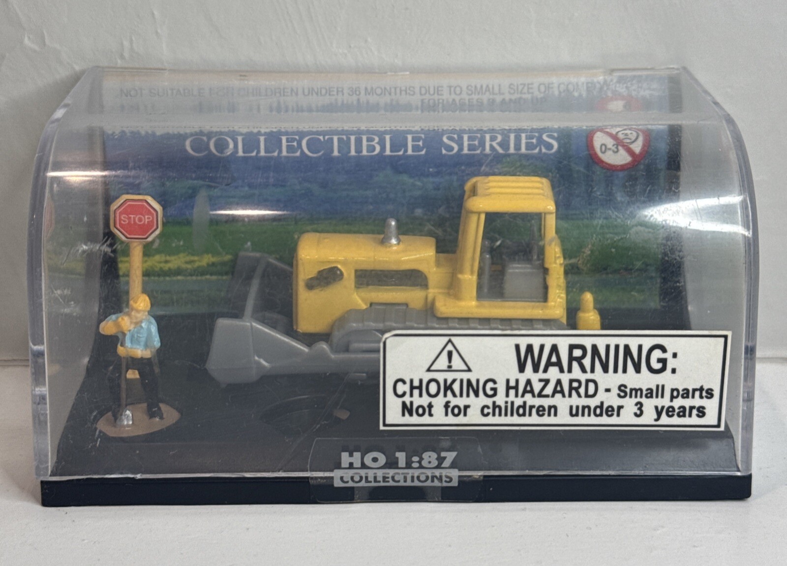 David Halsall Collectible Series / Smart Toys / Steam Roller W/Worker / HO Gauge
