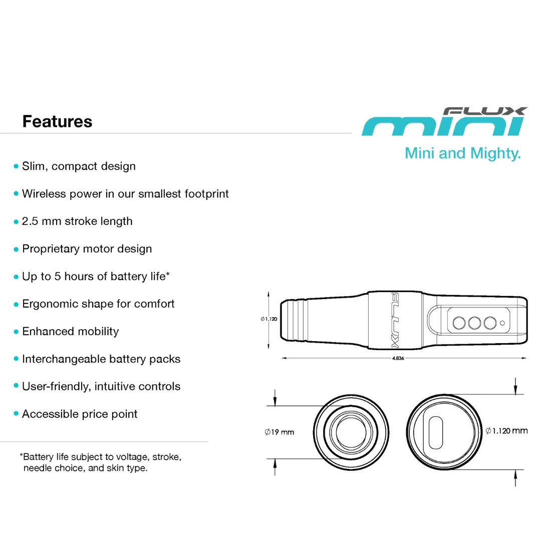 Microbeau Flux Mini Tattoo Machine