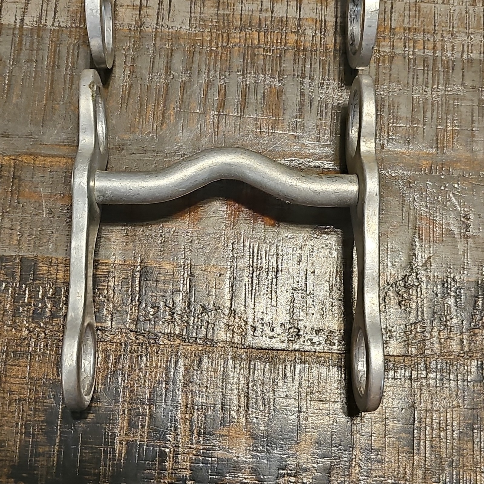Crockett Western Aluminum Pony Snaffle Bit W/ Second Pony Bit