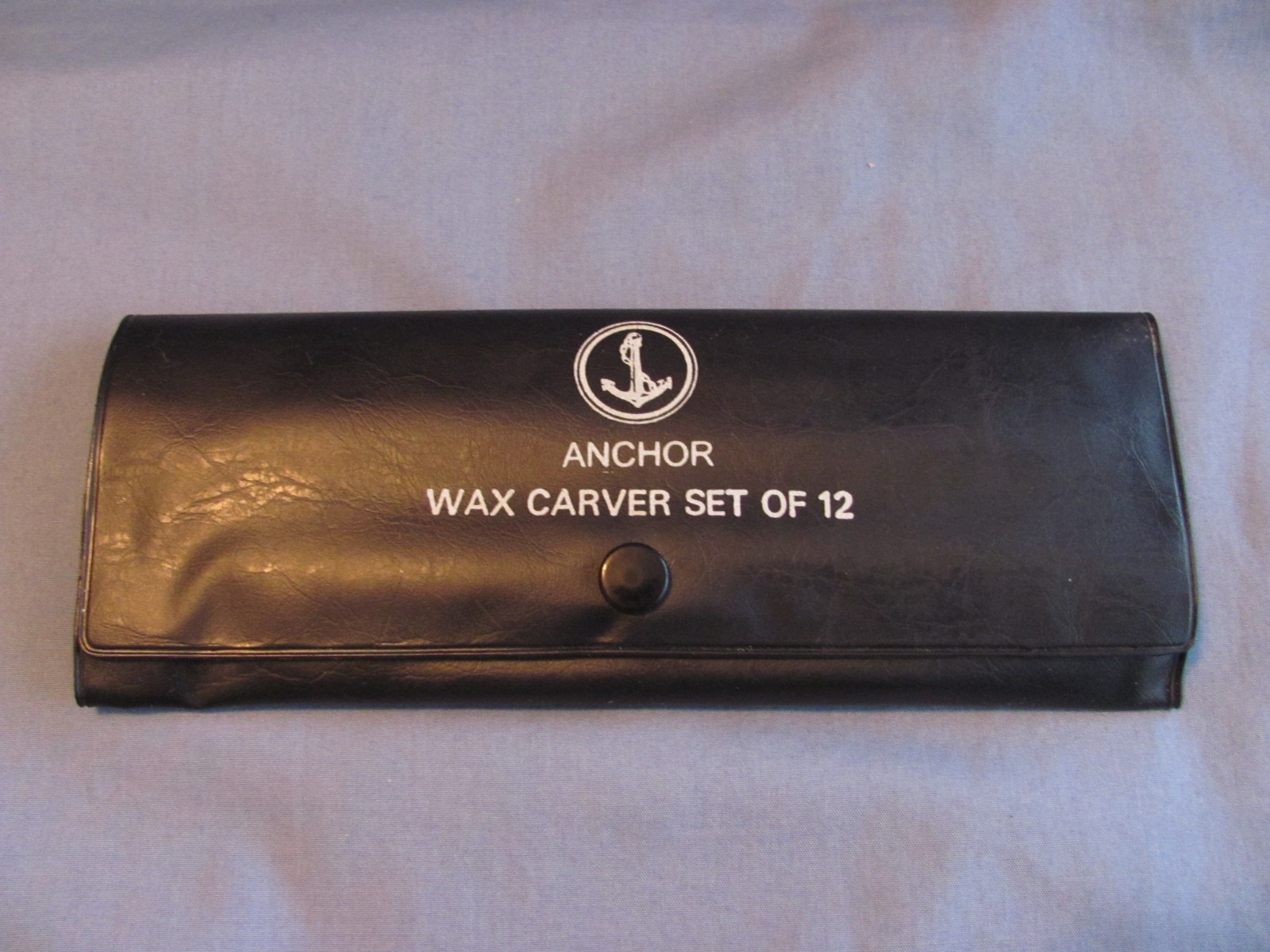 Anchor Wax Carver Set of 12 Stainless Steel Tools with Vinyl Case