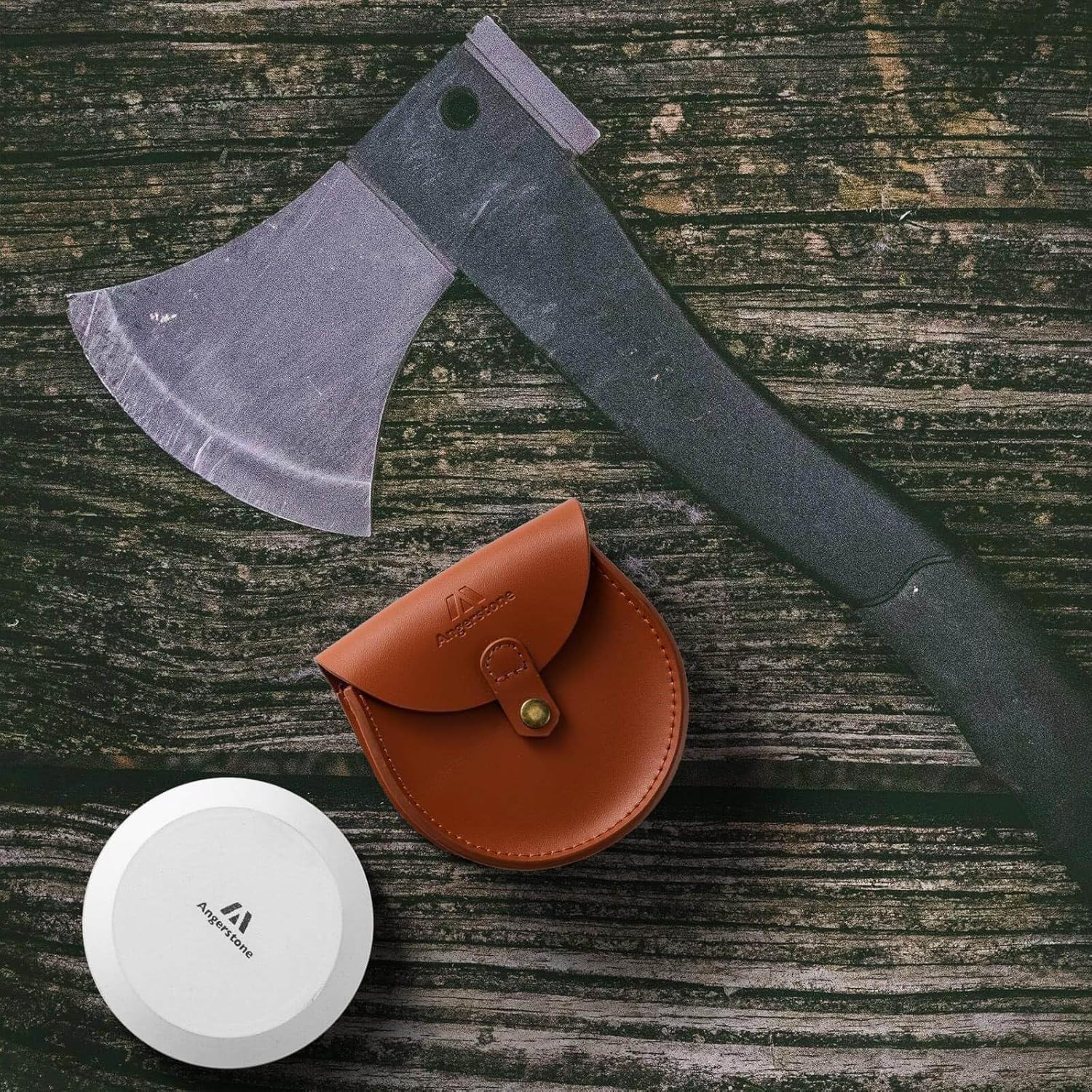 Axe Sharpener - Multipurpose Axe/Hatchet Sharpening Stone - Whetstone Blade &...