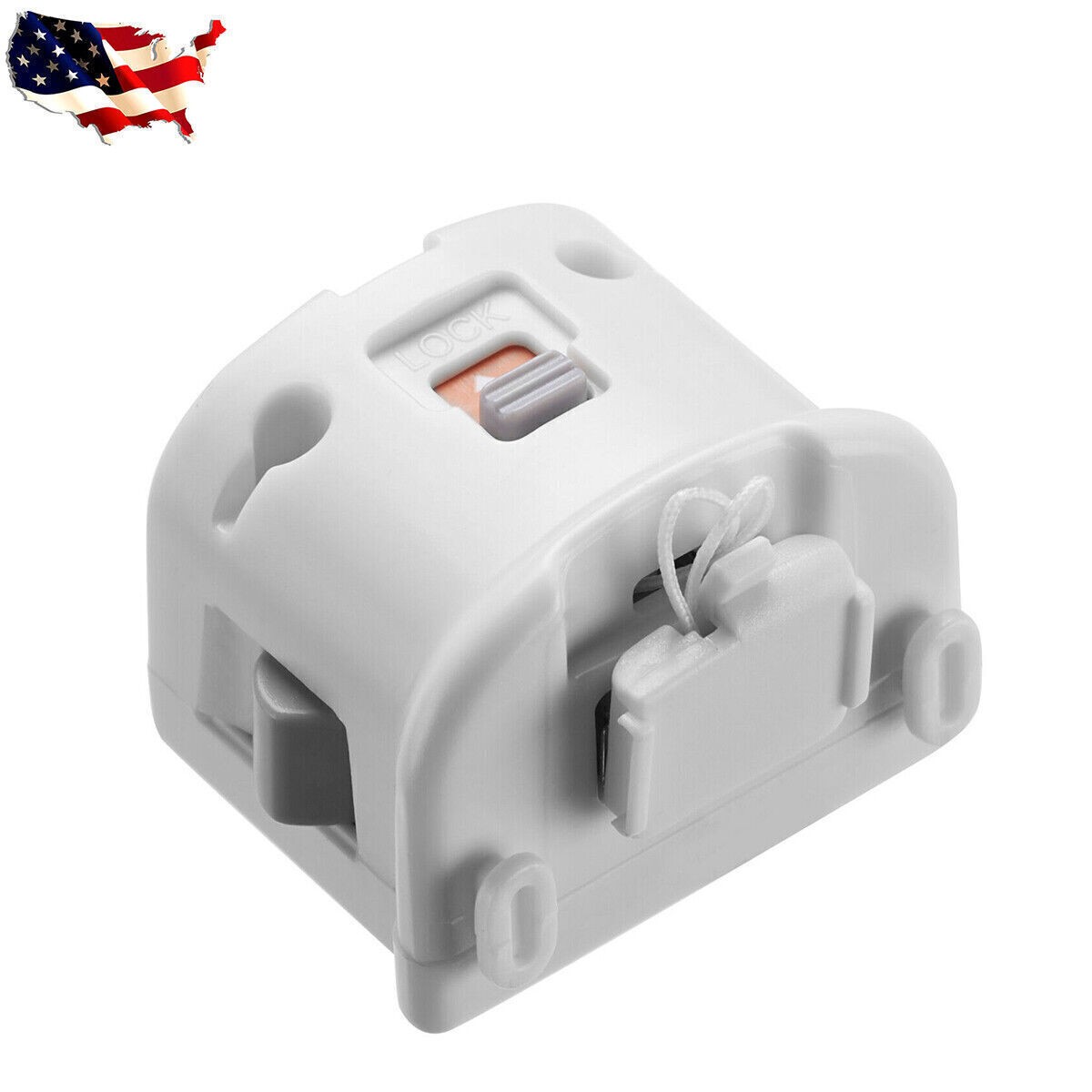 2 PACK Motion Plus Adapter Sensor Attachment for Nintendo Wii Remote Controlle