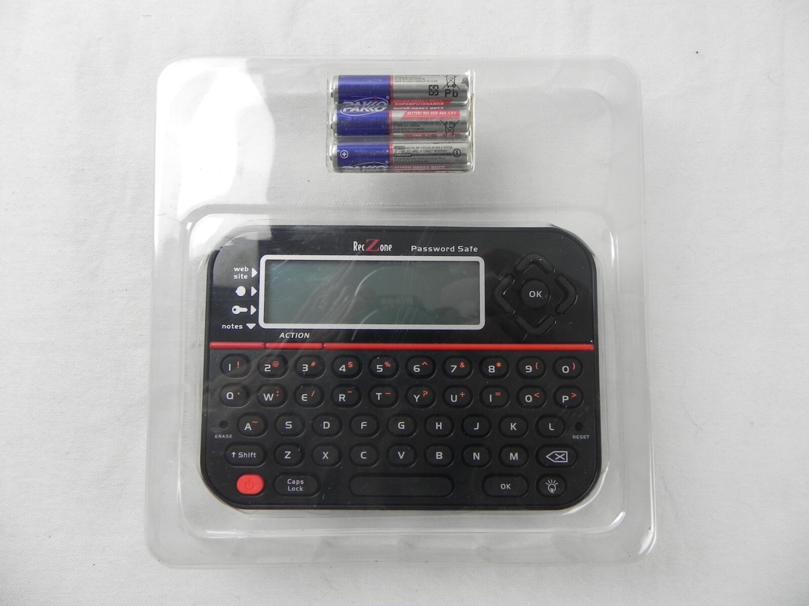 Password Keeper Safe Vault Model #595 Password Organizer - Password Logbook