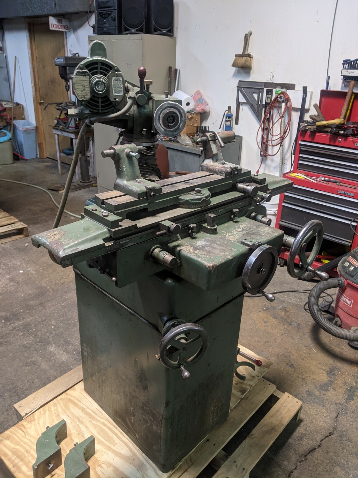 Hanchett Model CT-18 Tool Grinder 1/3 HP 110V