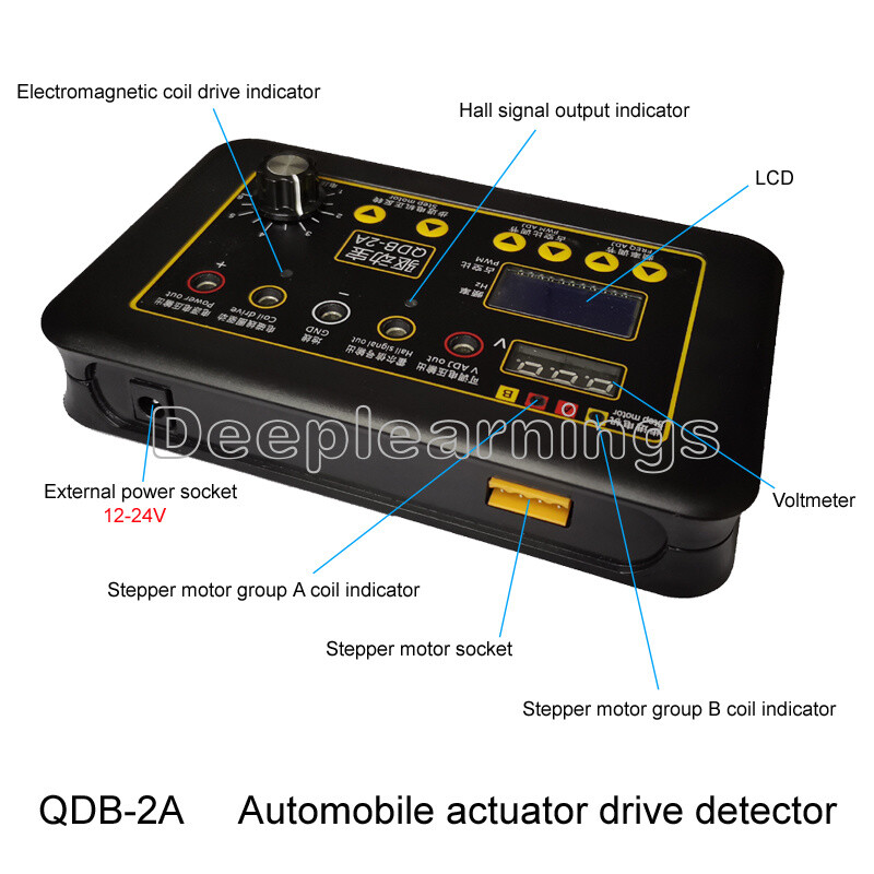 NEW QDB-2A Car Actuator Fault Detector For Ignition Coil Injector Solenoid Valve