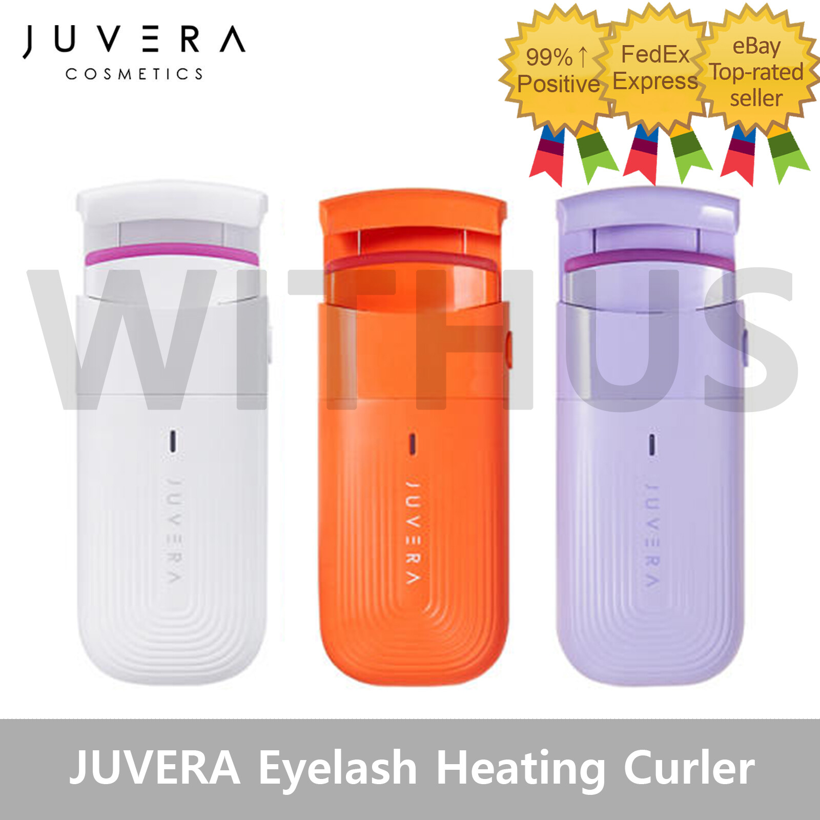 JUVERA Eyelash Heating Curler Sillicon Curling 3colors Beauty Tool DeviceJV-306_