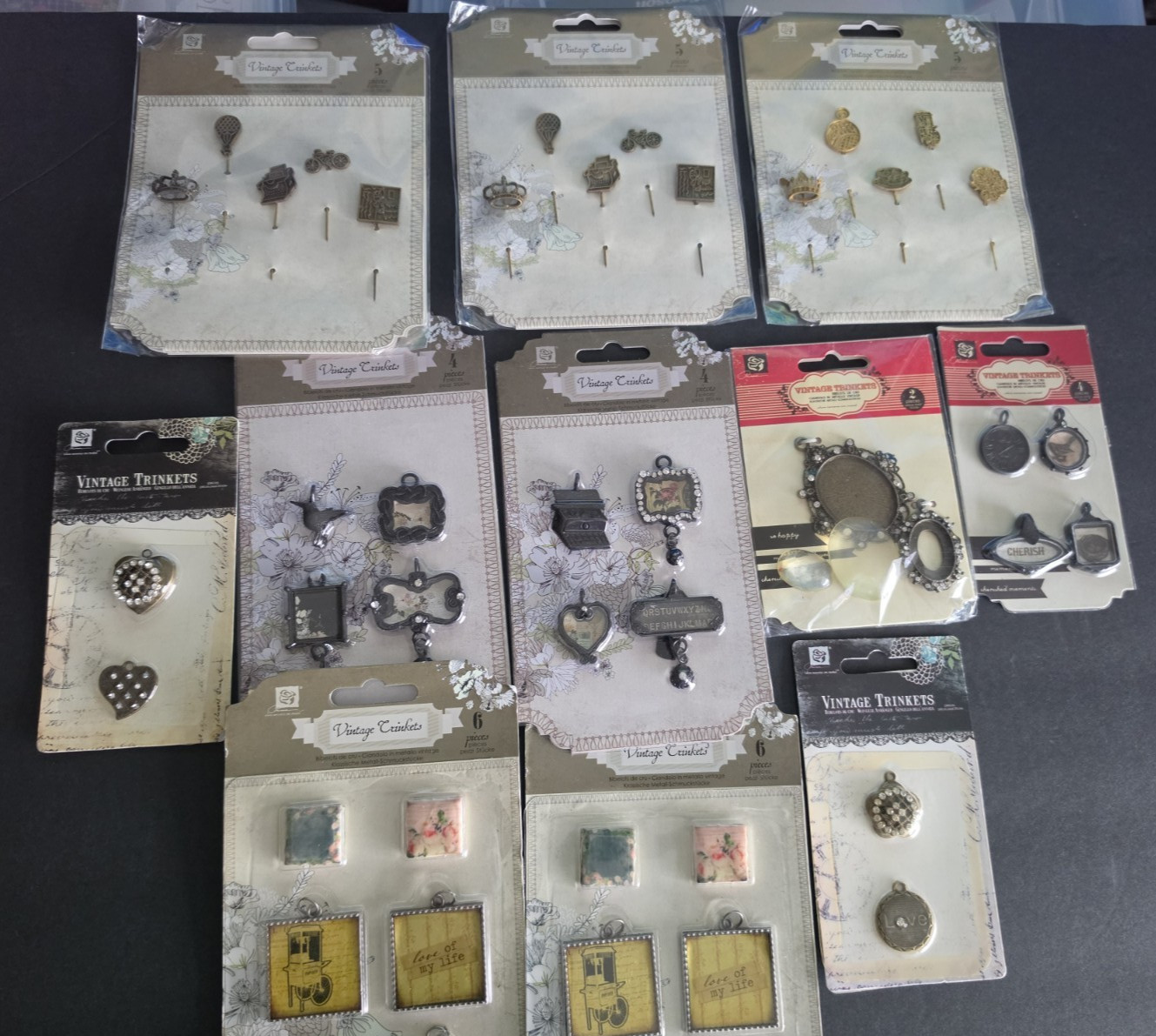 Prima Marketing Vintage Trinkets Lot