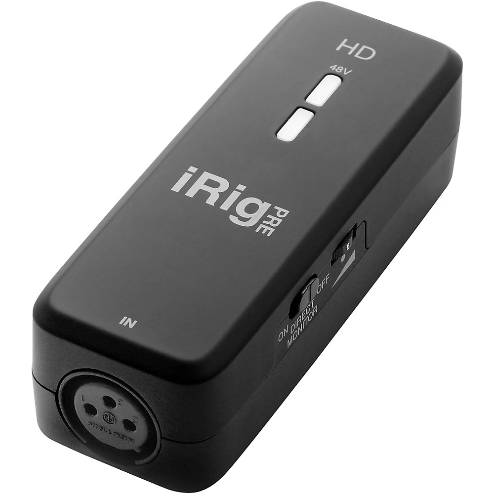 IK Multimedia iRig Pre HD Microphone Interface LN