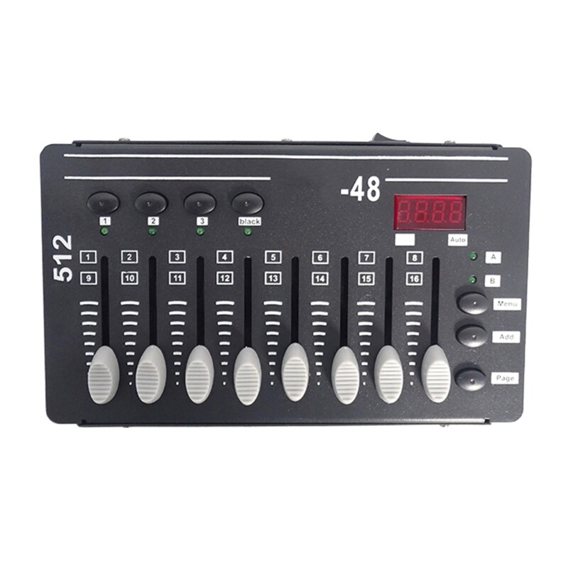 Lightweight DMX512 Stage Lighting Controller 3PIN 2W Low Power Easy to Operate