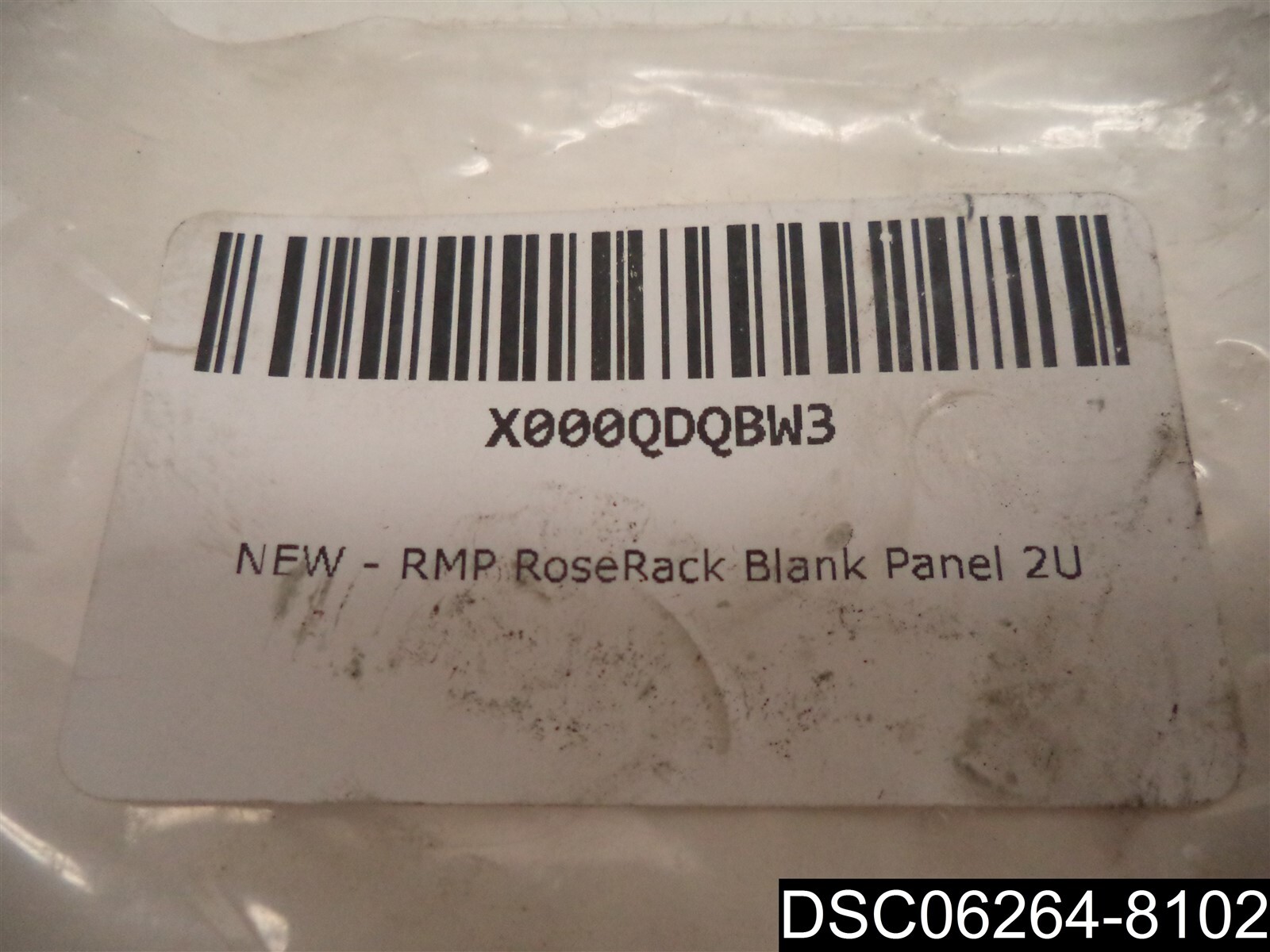 RMP RoseRack Blank Panel 2U