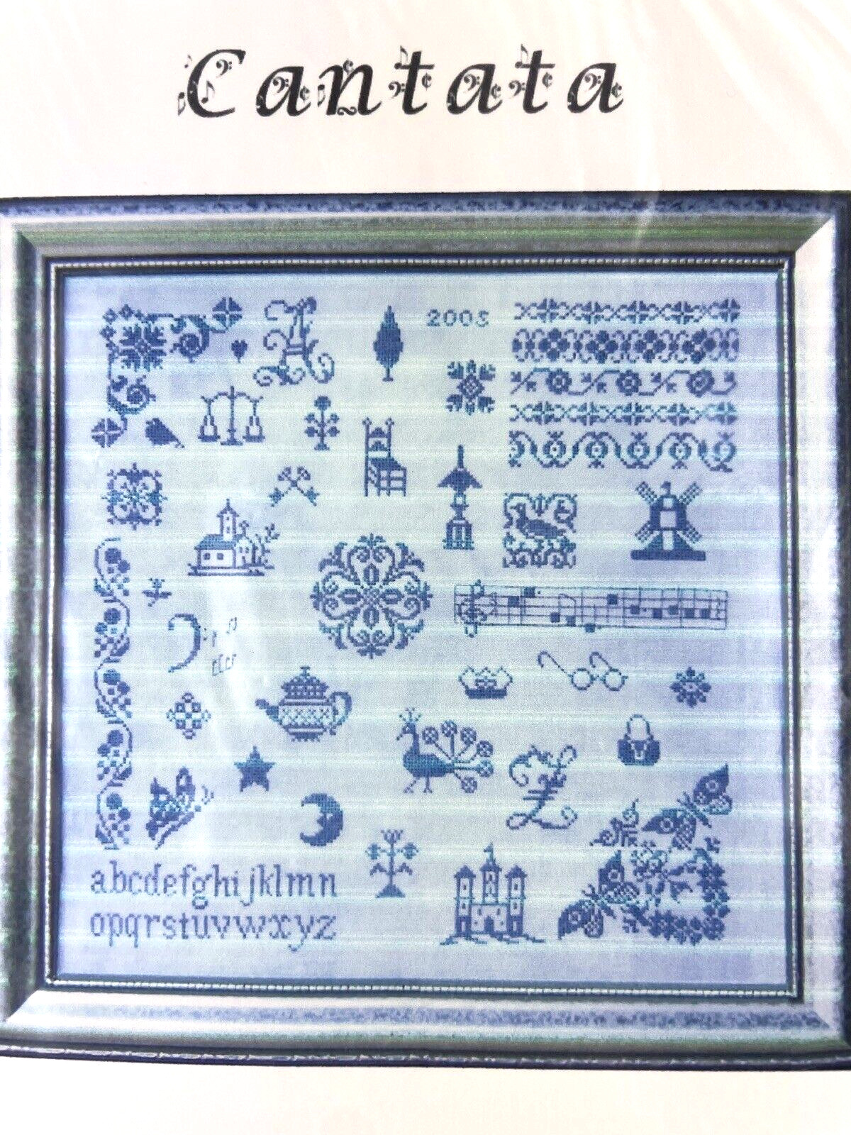 Abbey Lane Designs Needlework PATTERN Cantata Sampler 2005