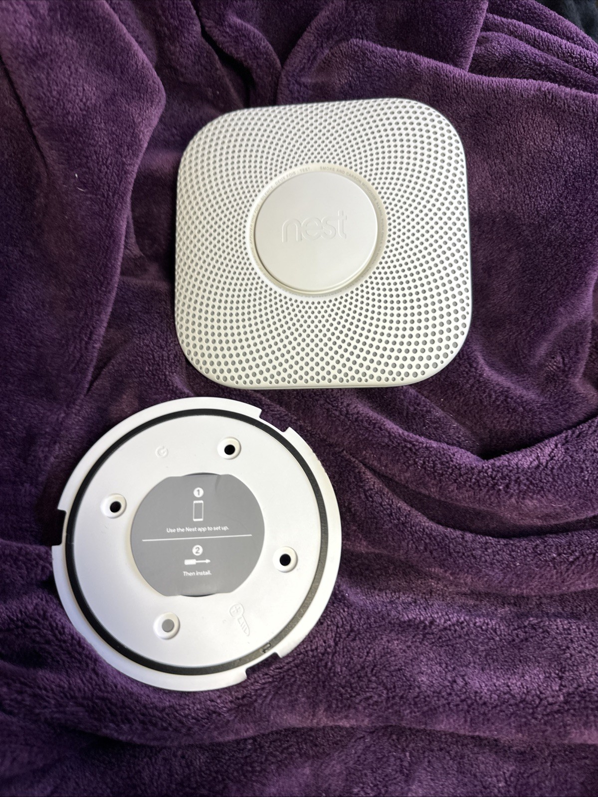 Google Nest 06C Protect Smoke And Carbon Monoxide Alarm White Expiry 2027