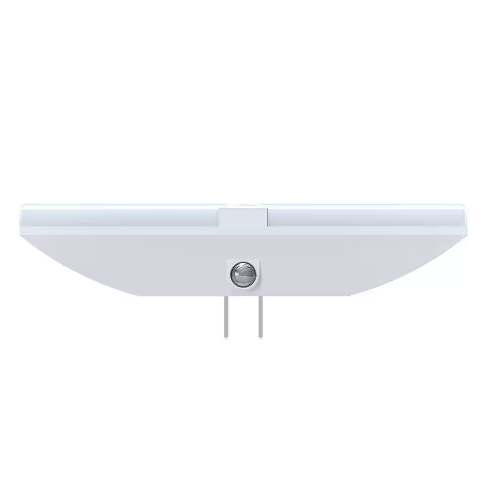 3-Light Level High Output Daylight Deluxe Plug-In LED White Night Light with Aut