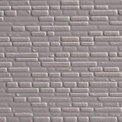 JTT Patterned Plastic Dressed Stone - HO Scale Model Railroad Building