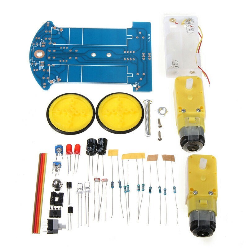 2WD chassis kit smart car tracking DIY reduction for Arduino practical