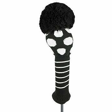 Just4Golf Black Dot Driver Cover