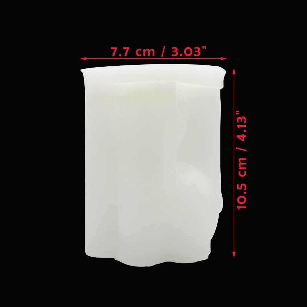 Alpaca Silicone Mold, Candle Molds Cute transparant