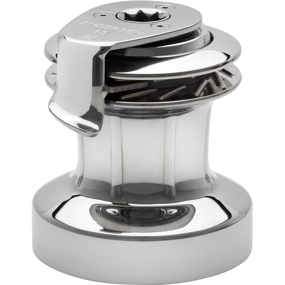 ANDERSEN 18 ST FS Self-Tailing Manual Single Speed Winch - Full Stainless RA2...