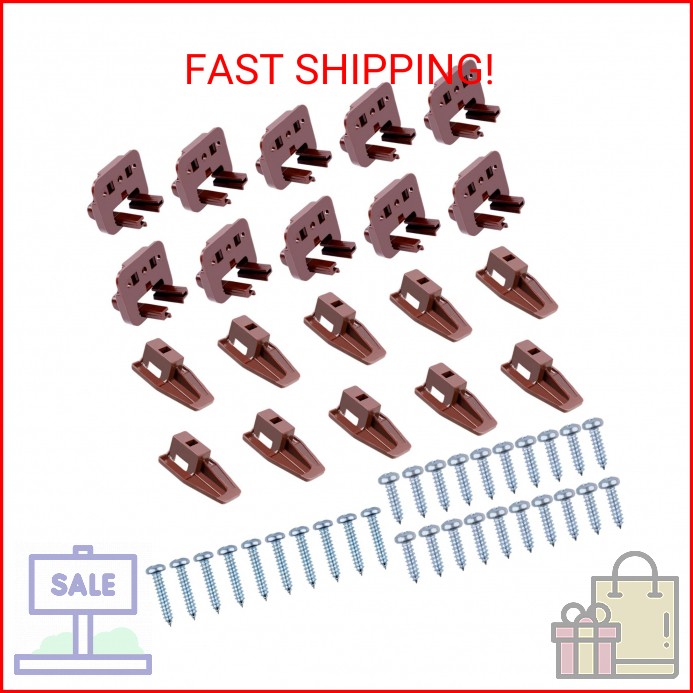 10 sets for kenlin Drawer Slide Track Guide Glide - Replacement Parts for Dresse