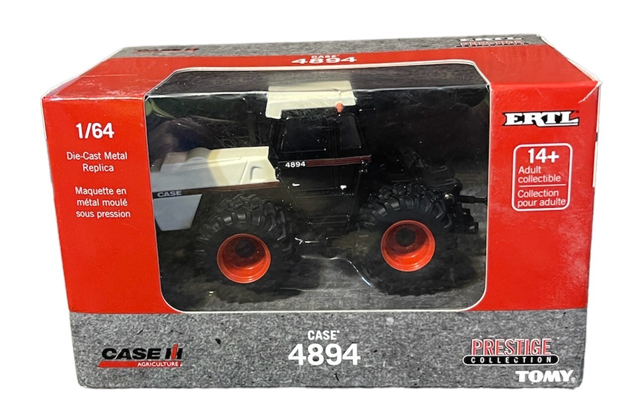 1/64 Diecast Metal Prestige Case 4894 4WD With Duals by ERTL Tomy 44248 ZFN44248