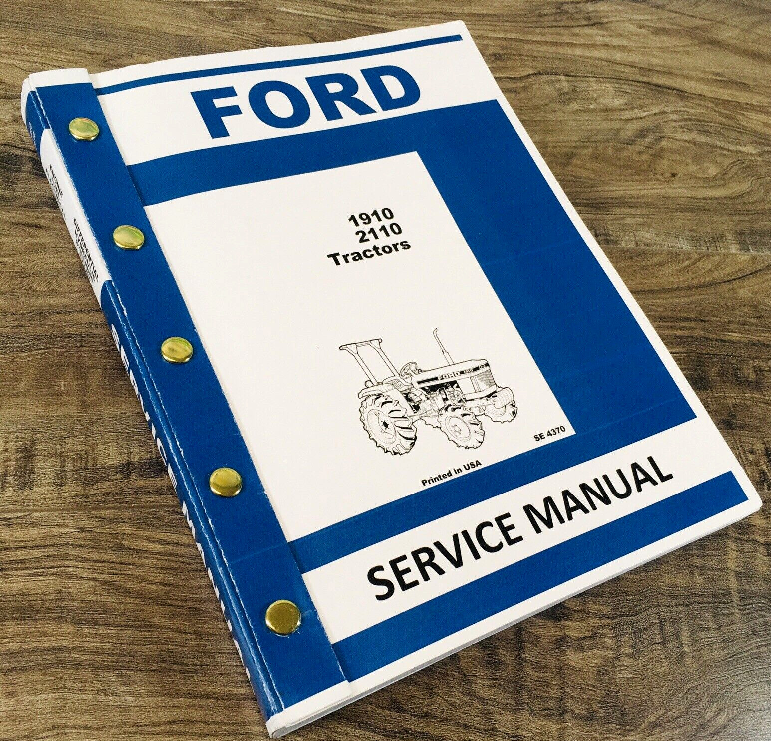Ford 1910 2110 Compact Tractors Service Repair Shop Manual New Print Technical