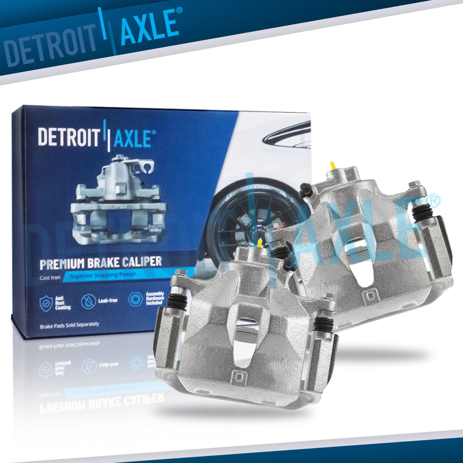 Front Left Right Brake Calipers w/ Bracket for Toyota Camry Sienna Avalon Solara