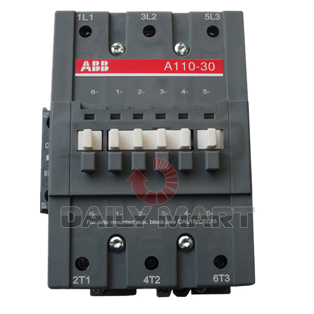 ABB CONTACTOR A110-30-11 24V 48V 110V 220V 380V PLC NEW IN BOX