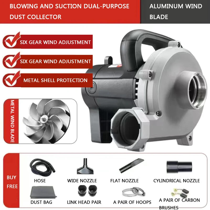 Dust Collector Sanding Machine Bag Blowing Suction Woodworking Dust Removal