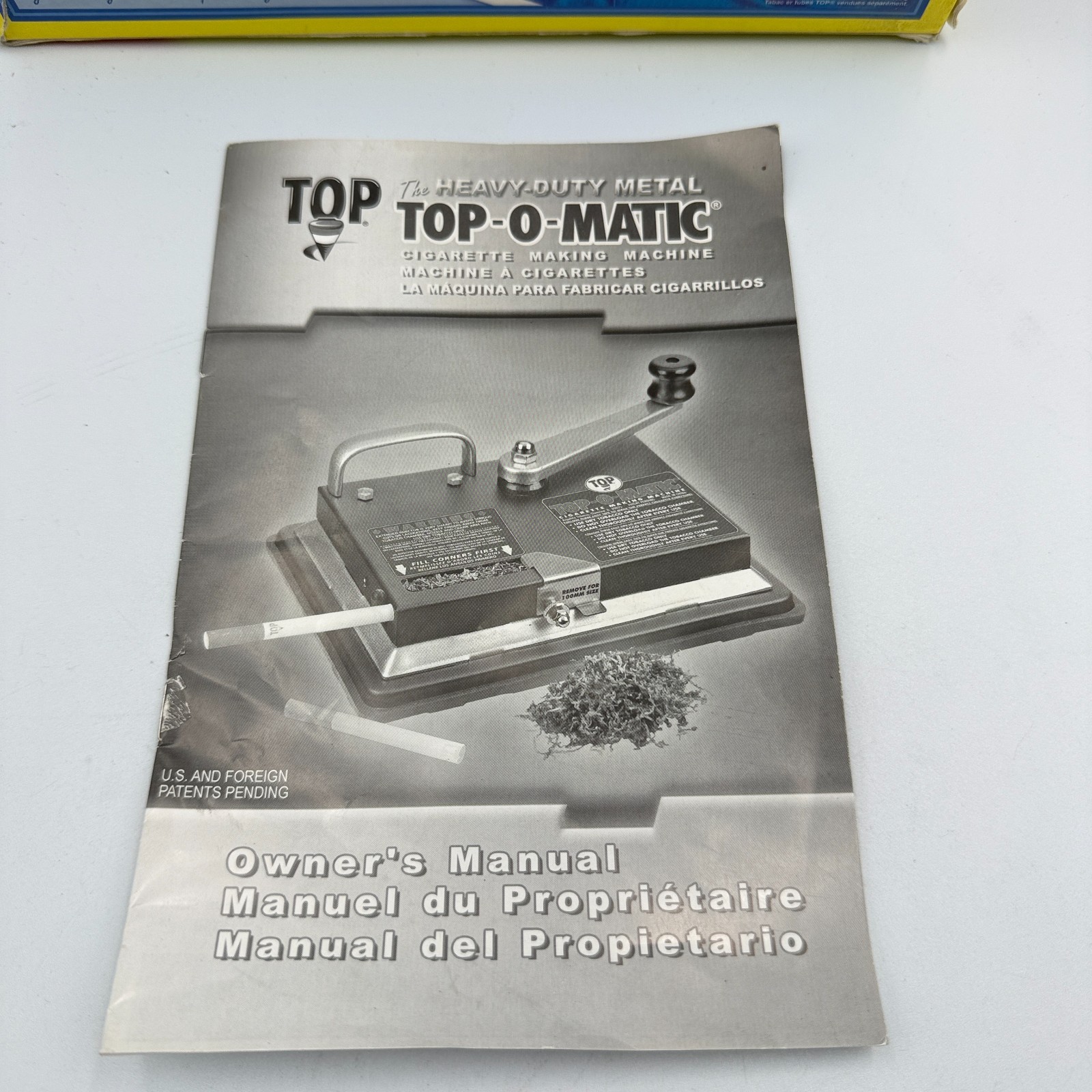 T.O.P. Top-O-Matic Cigarette Rolling Machine
