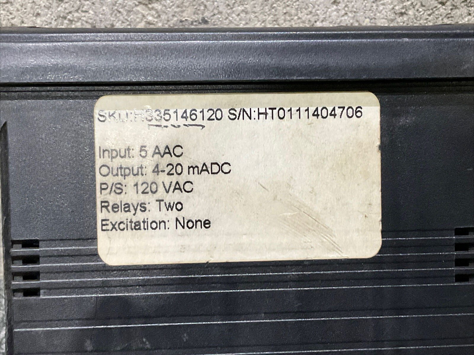 SIMPSON H335 DIGITAL PANEL METER 222