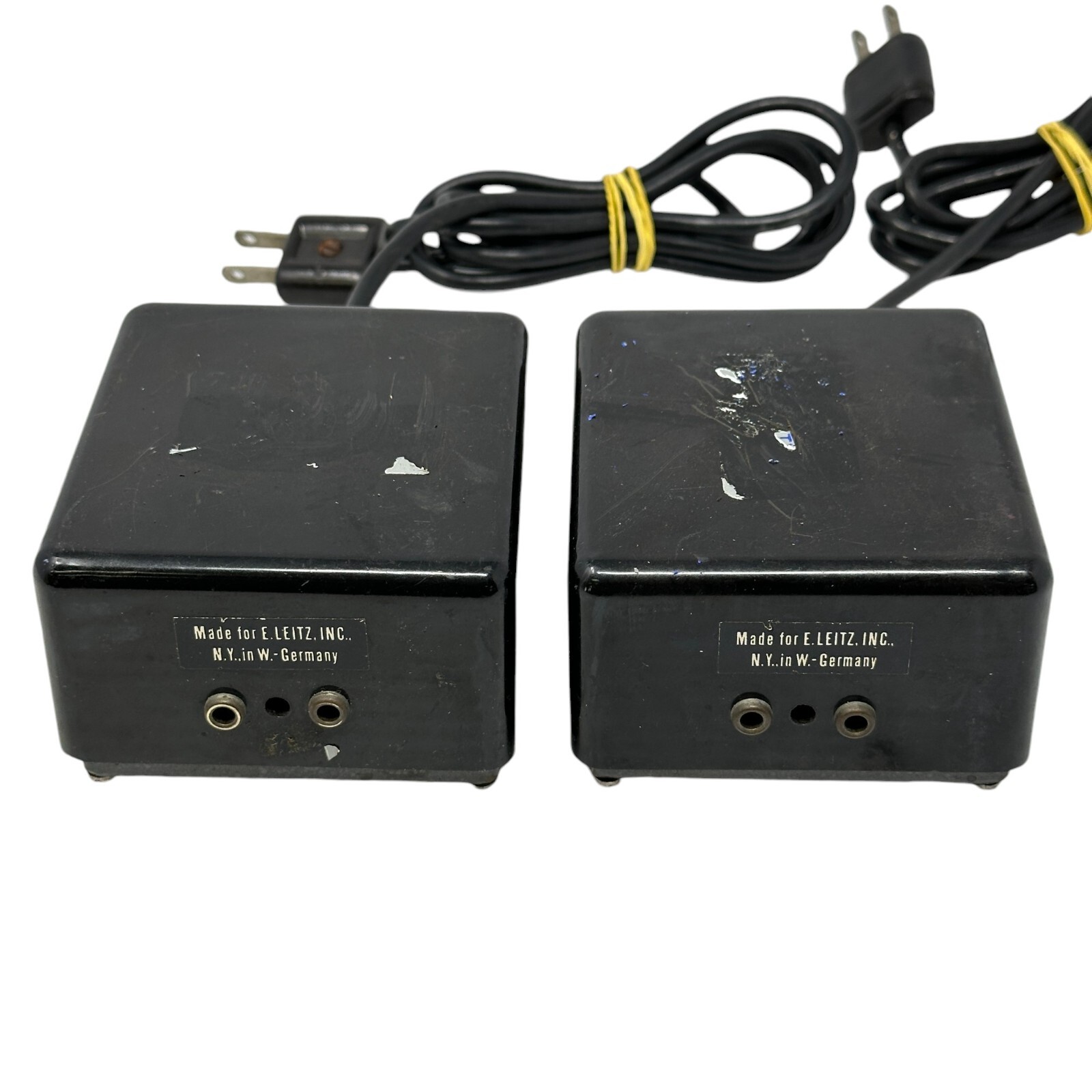 Lot of 2 Ernst Leitz Transformators Made in West Germany