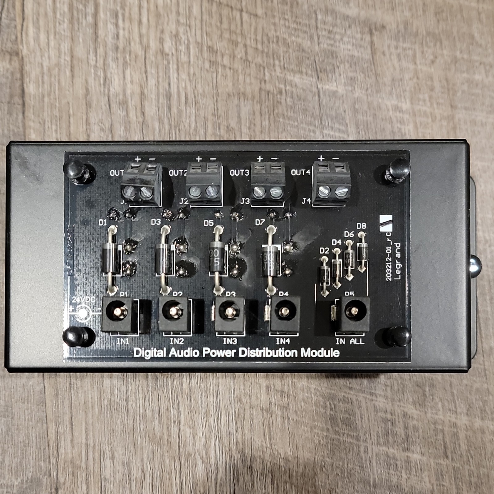 Legrand Digital Audio Power Distribution Module 203221-01 Audio System Component