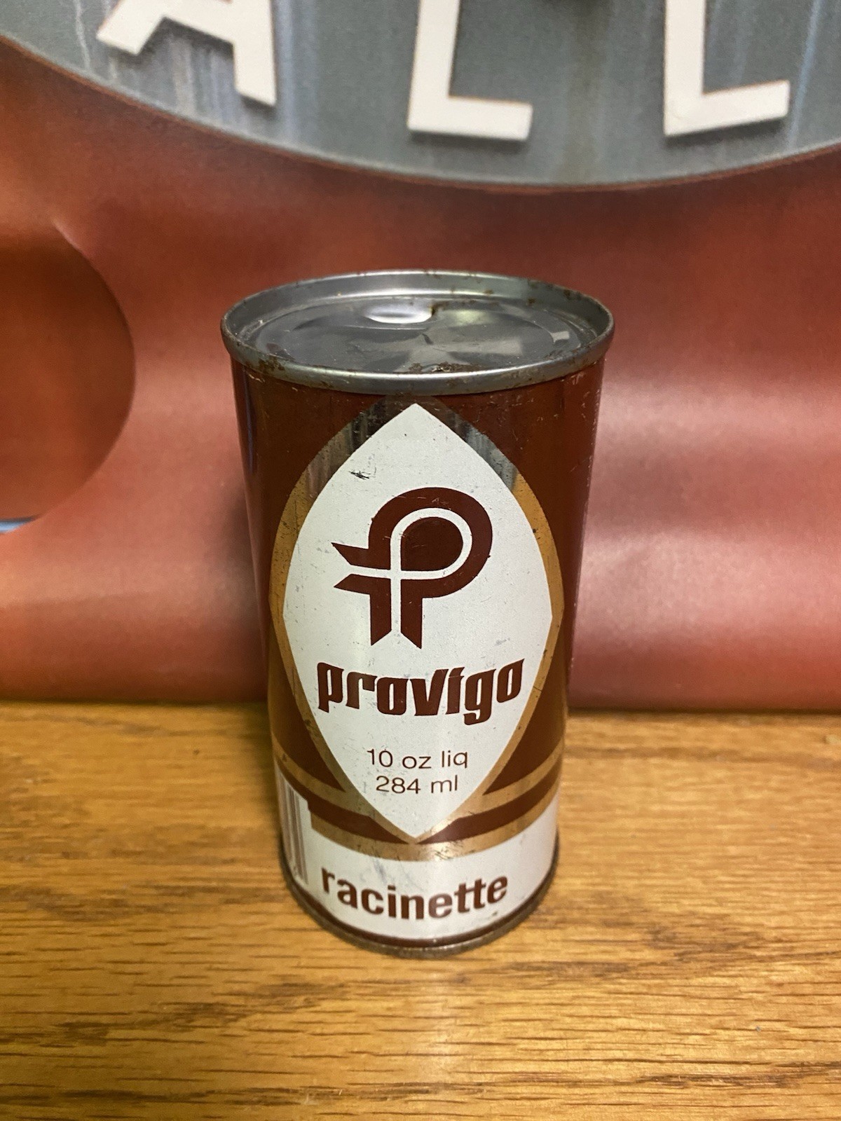 Provigo Root Beer Flat Top Can Ten Ounce Can Canada