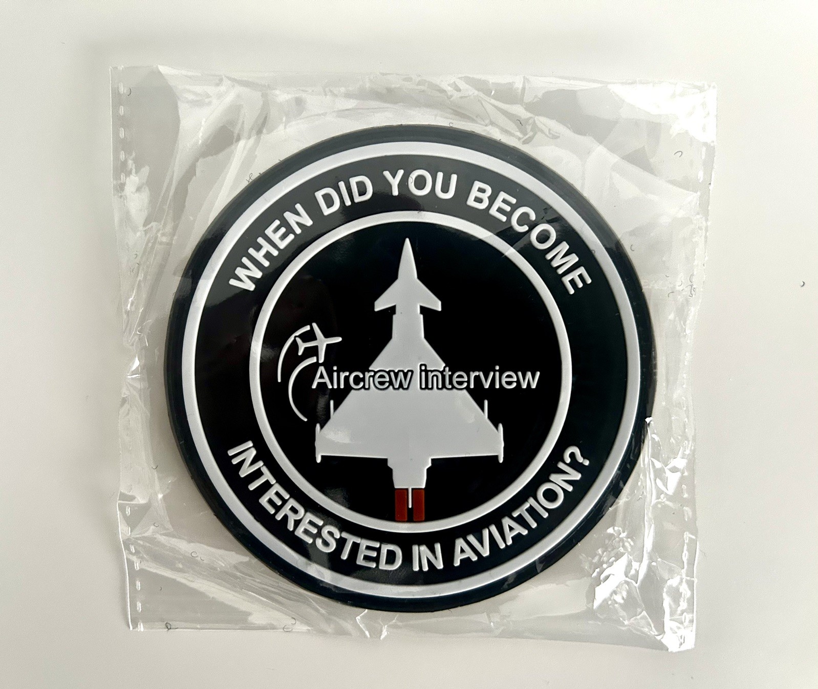 Aircrew Interview PVC Typhoon Patch