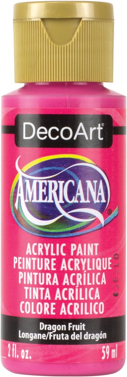 DecoArt DA300-3 Americana Acrylic Paint, 1 Count (Pack of 1), Dragon Fruit