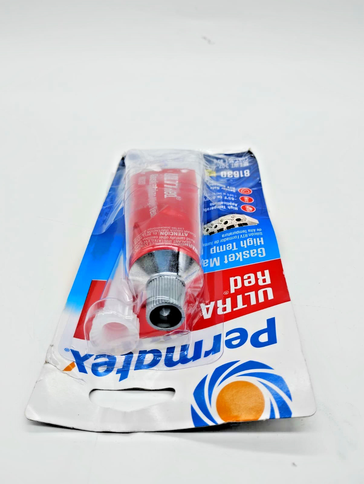 Permatex Ultra Red High Temp Gasket Maker RTV Silicone Sealant 3 oz tube 81630