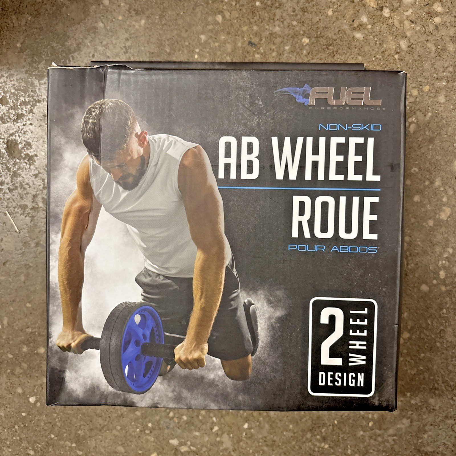 Fuel Pureformance Ab Wheel Roller Core Trainer Gym Fitness In Box