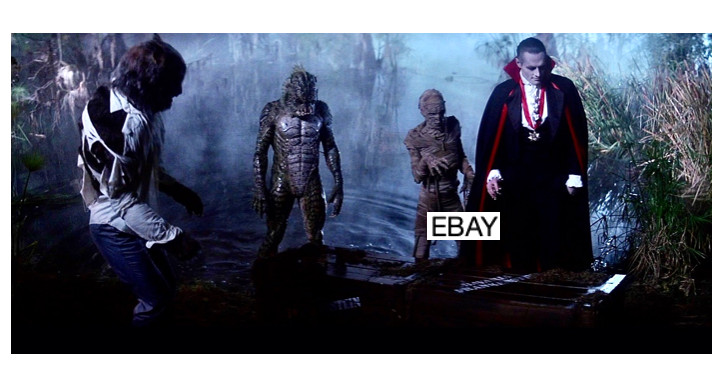 THE MONSTER SQUAD MOVIE PHOTO #1 1987 DRACULA CREATURE WOLFMAN MUMMY +