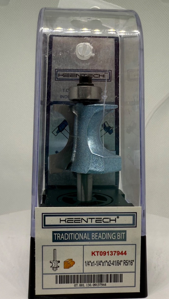 KEENTECH Traditional Beading Bit 1/4"x1-1/4"x1"x2-41/64" R5/16" - KT09137944