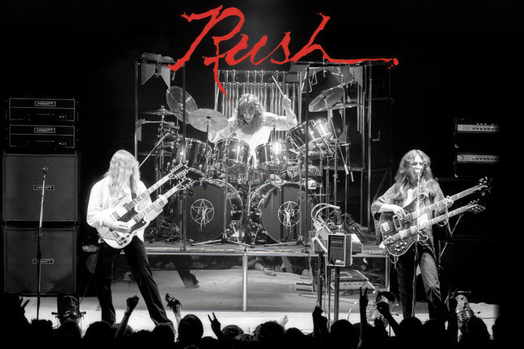 Rush - Music Poster (Hemispheres - Live On Stage) (Size: 36" x 24")