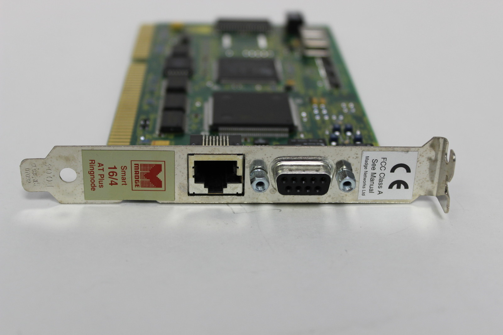 MADGE 52-03 152-047-07S ISA SMART 16/4 AT PLUS RINGNODE TOKEN RING ADAPTER