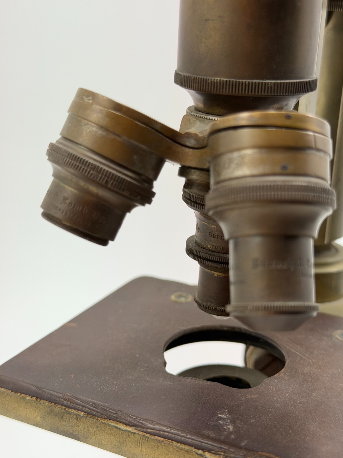 Antique Brass Microscope – Rochester NY