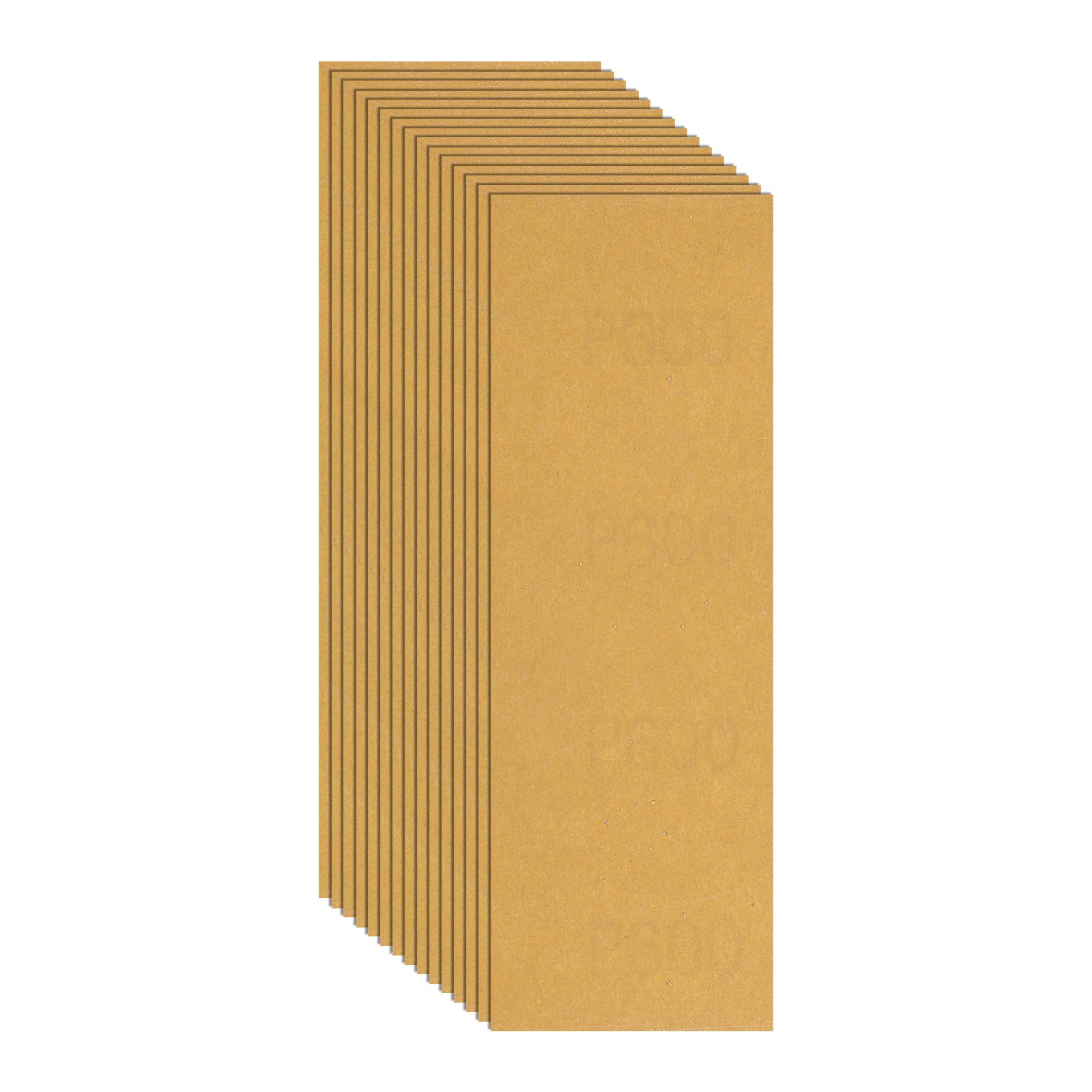 15 Pack 1.2" x 3.5" Sandpaper, 600 Grit Sand Papers for Wood Furniture Floor