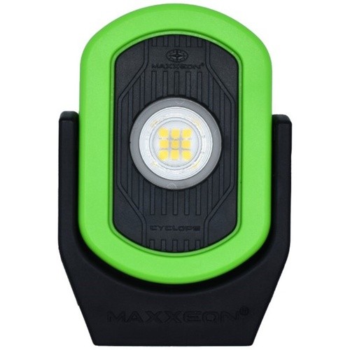 Maxxeon MXN00811 WorkStar Cyclops Rechargeable LED Work Light, HiVis Green