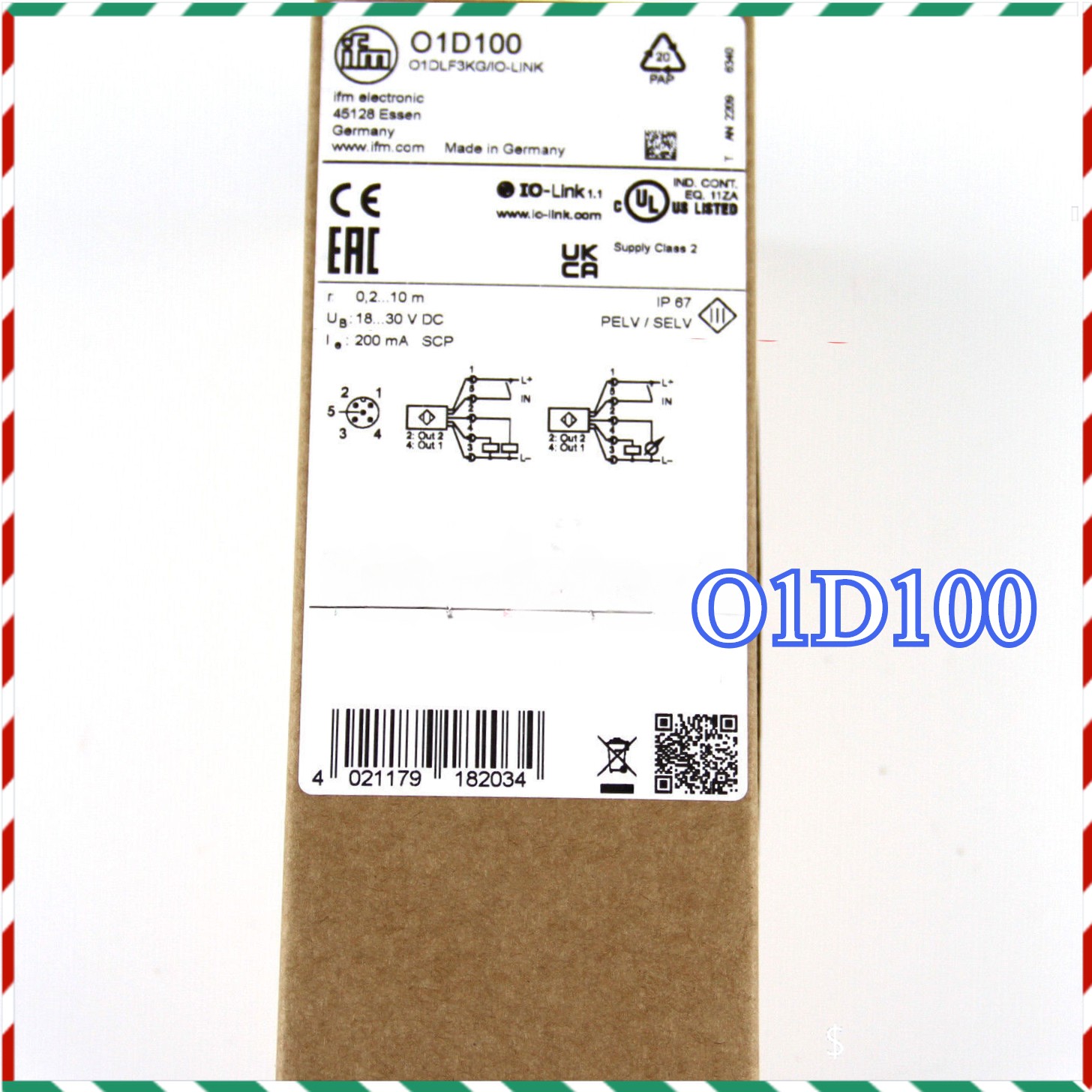 1PC new for Brand Original IFM O1D100 Sensor Fast delivery