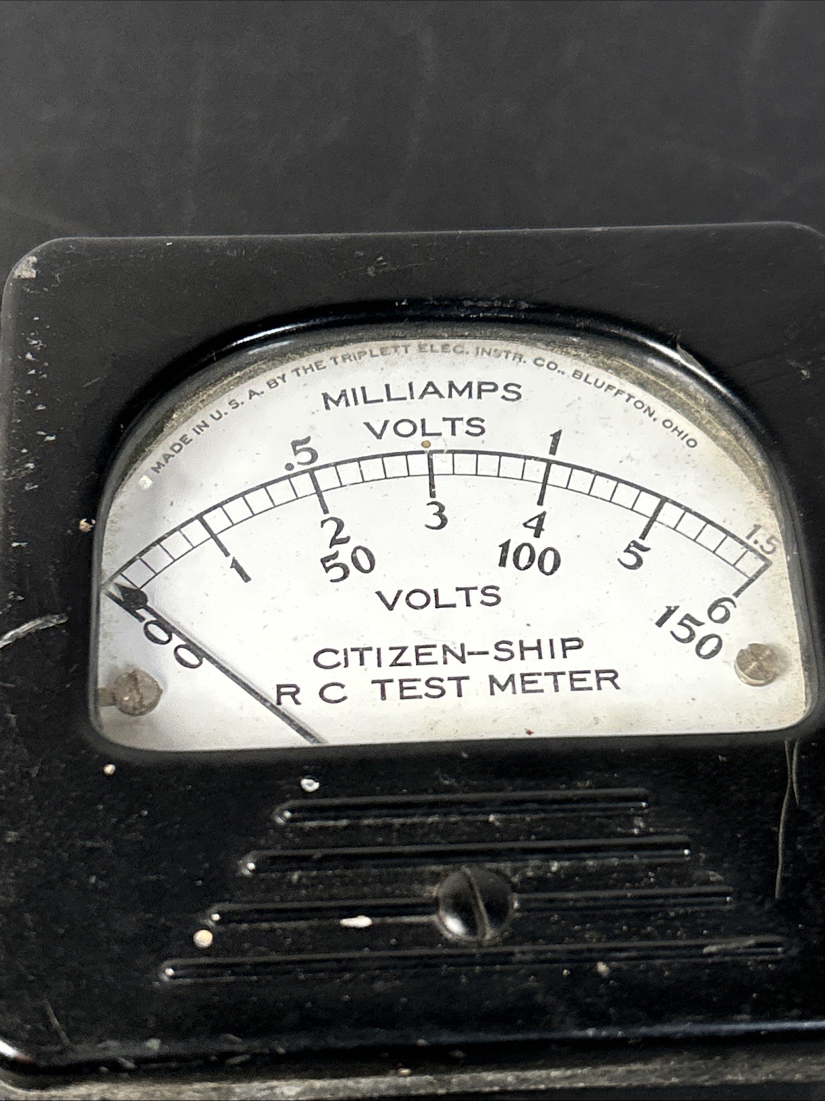 Citizen-Ship RC Test Meter Model 327-T