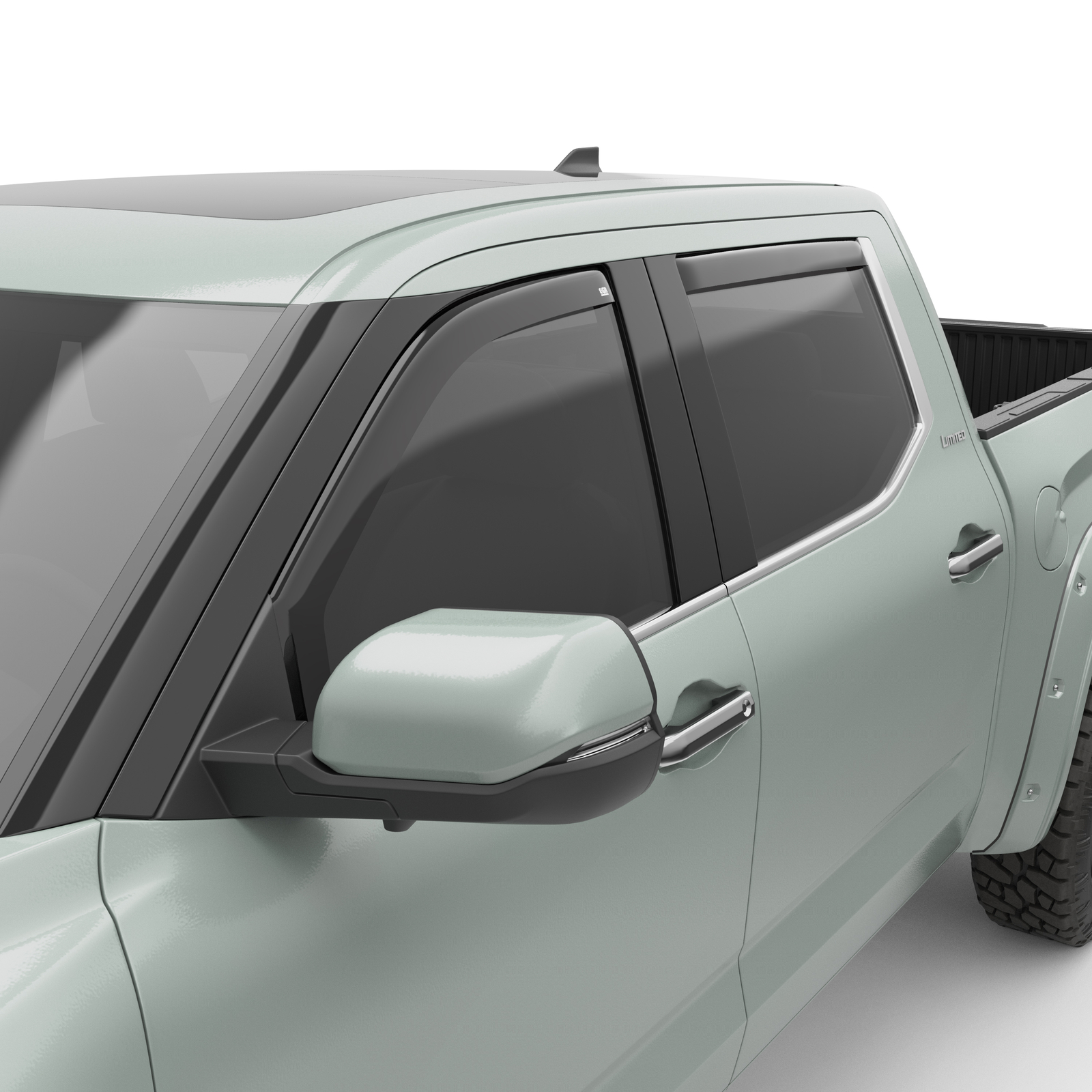 EGR 575401 In-Channel Window Vent Visors 4PC Set Dark Smoke 2022+ Toyota Tundra