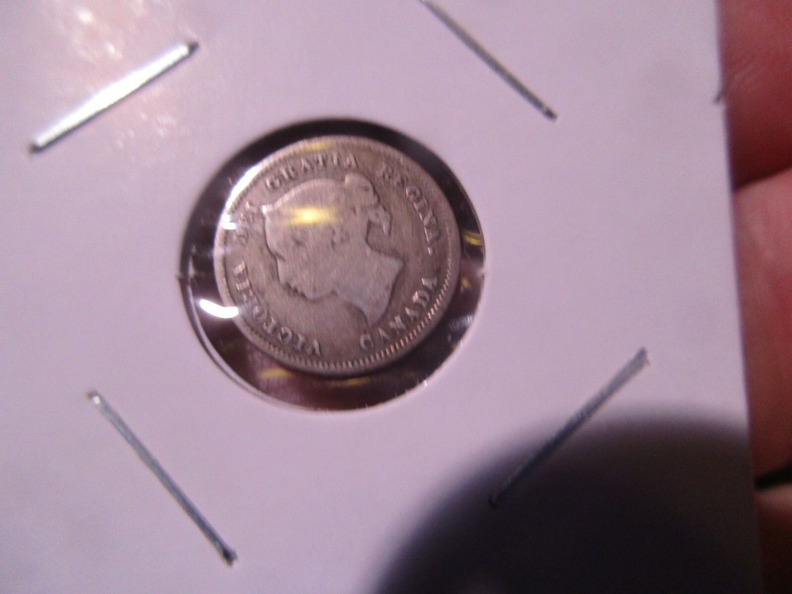 Canada - 1880-H Sterling Silver 5c - Victoria - 02102202